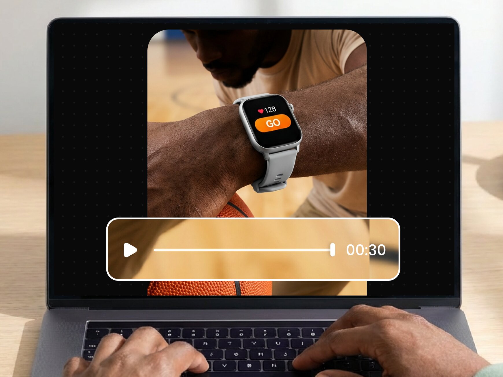 A complete video, ready to publish