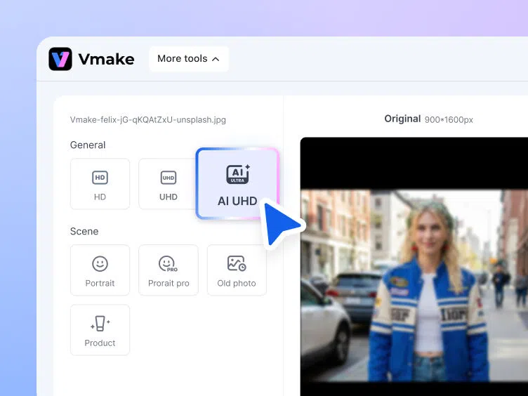 Automatic AI image enhancement
