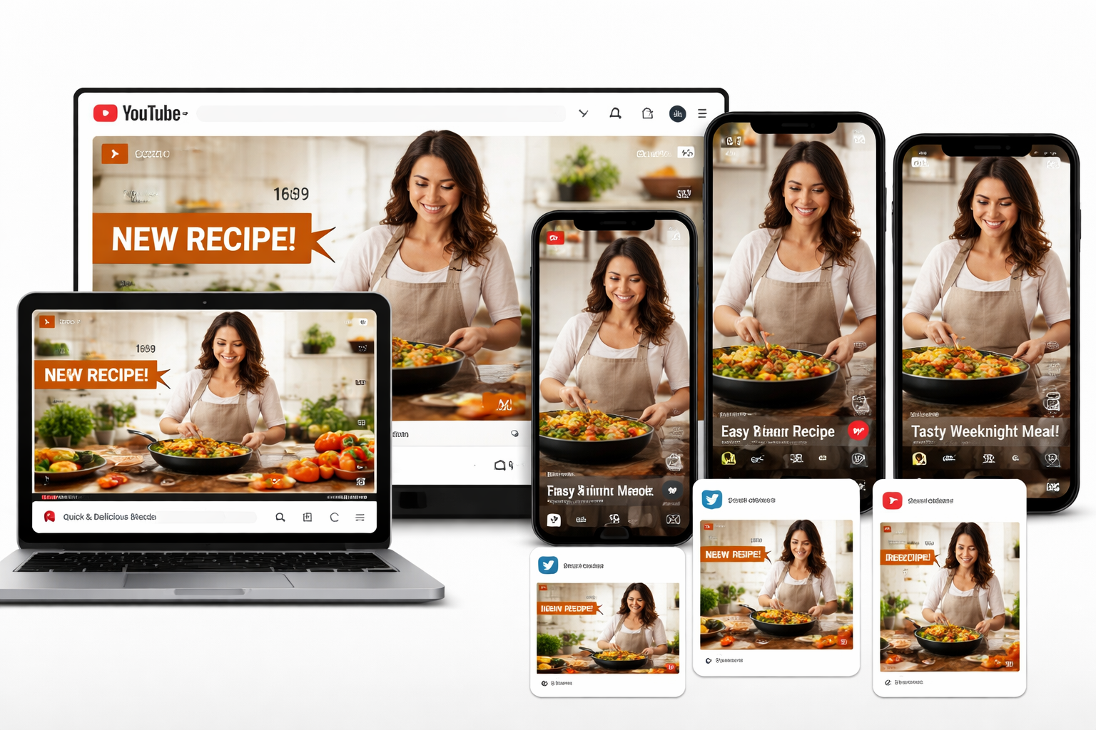 Video shown on multiple social platforms